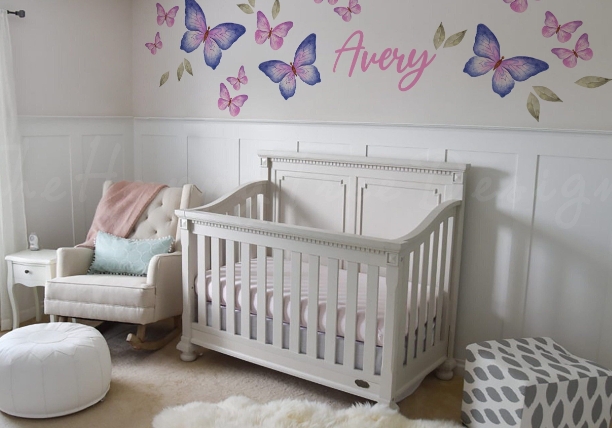 butterfly themed nursery