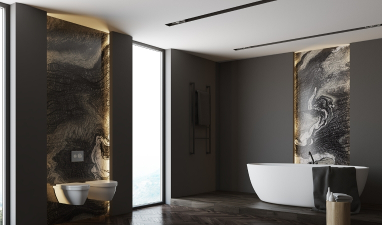 cool bathroom wall art