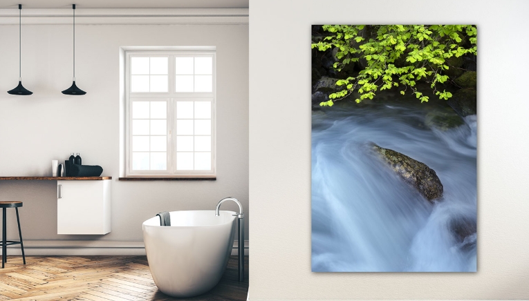 black wall art for bathroom