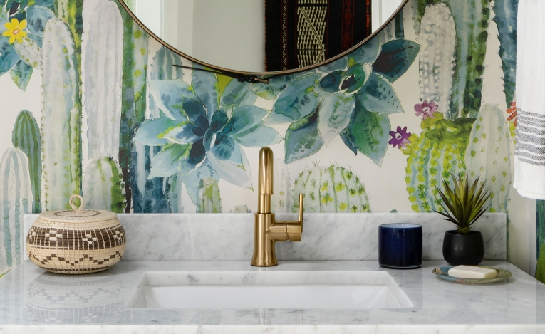 powder room artwork