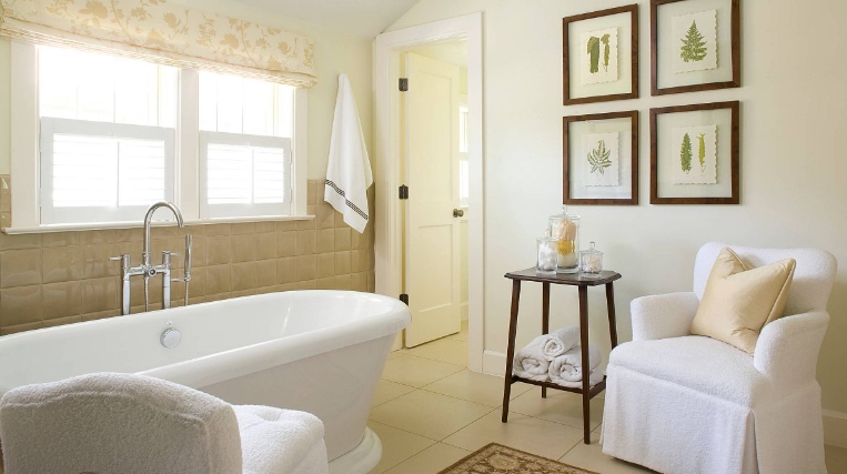 framed wall art for bathroom