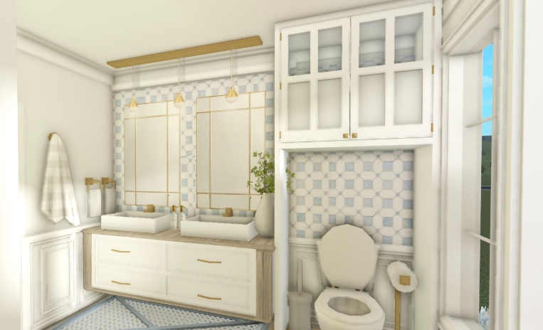 bathroom decal