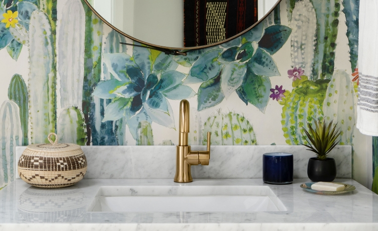 powder room art