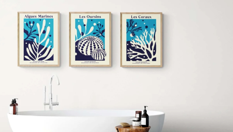 cloakroom wall art