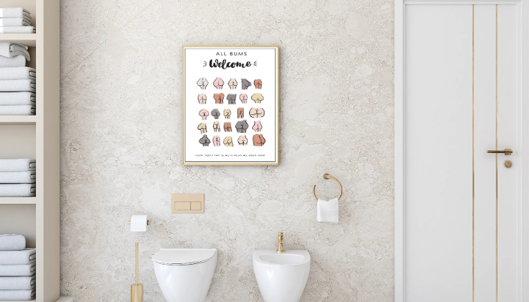wc wall art