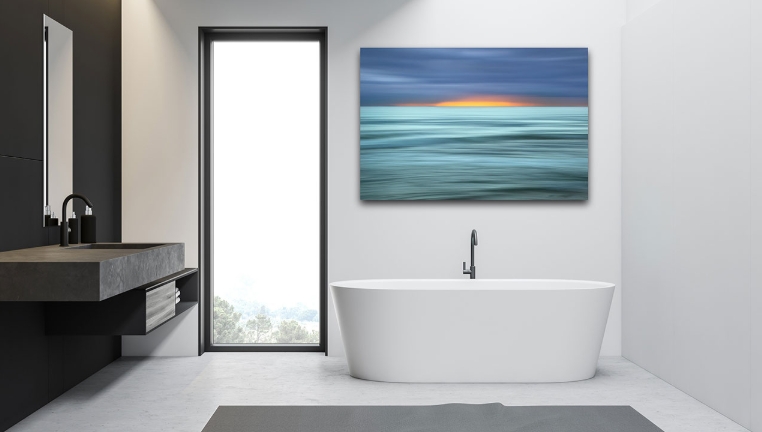 bathroom wall art modern