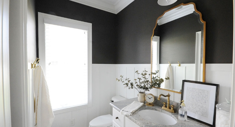 guest bathroom wall art
