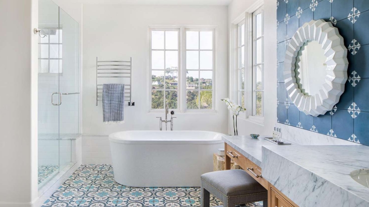 swimming wall art bathroom decor