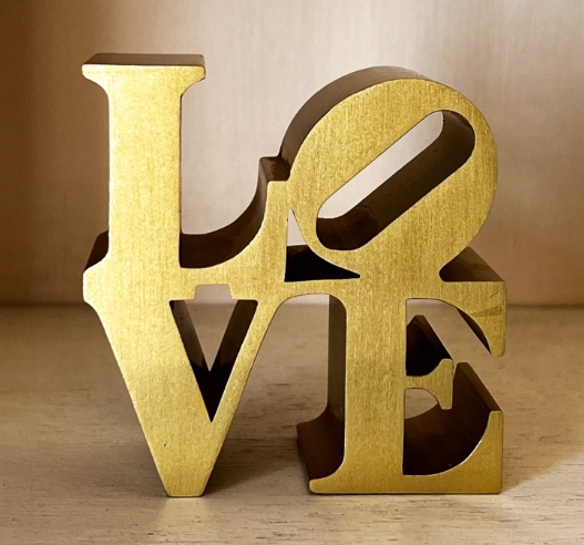 Robert Indiana Love Sculpture for Sale