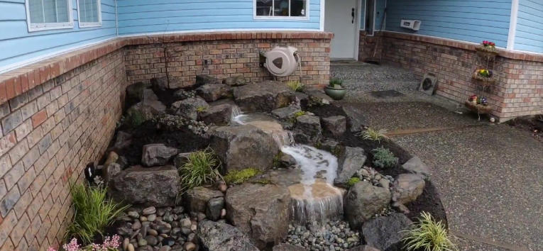 Front yard water feature ideas