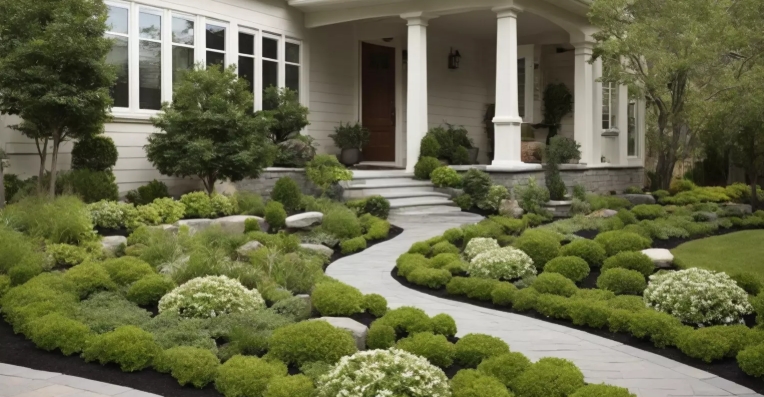 Front yard seating arrangements