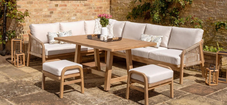 Comfortable Rustic Outdoor Furniture Sets