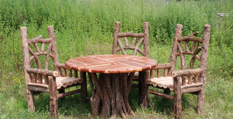 Rustic Outdoor Patio Furniture Inspiration