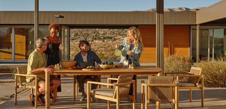 Rustic Outdoor Dining Tables for Al Fresco Meals