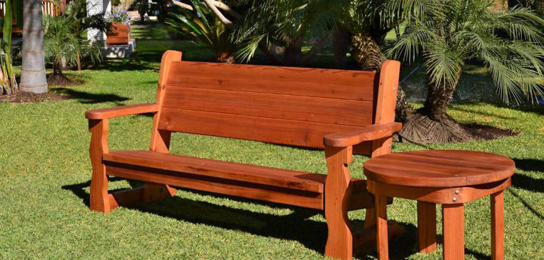 Rustic Wooden Garden Benches for Relaxation