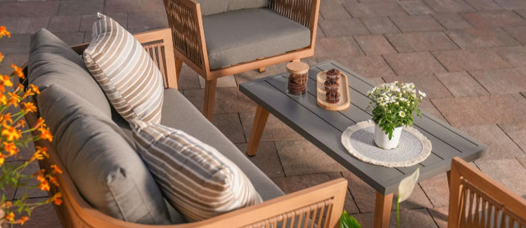 Rustic Teak Outdoor Furniture for Elegant Homes
