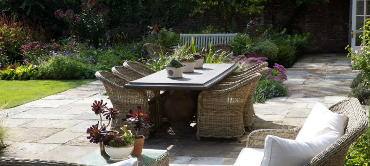 Rustic Outdoor End Tables for Cozy Corners