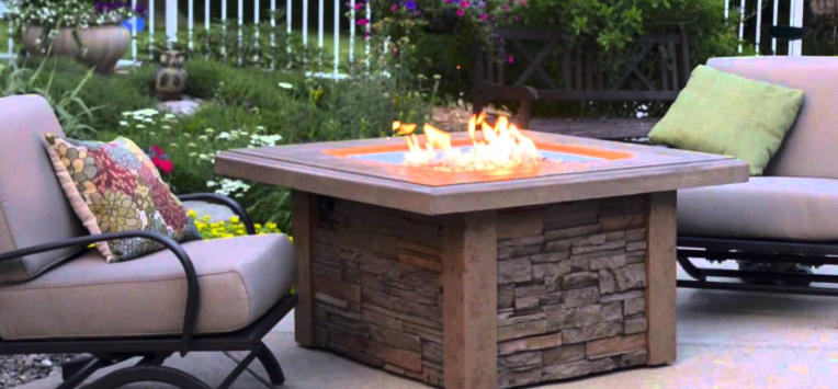 Rustic Fire Tables for Warm Gatherings