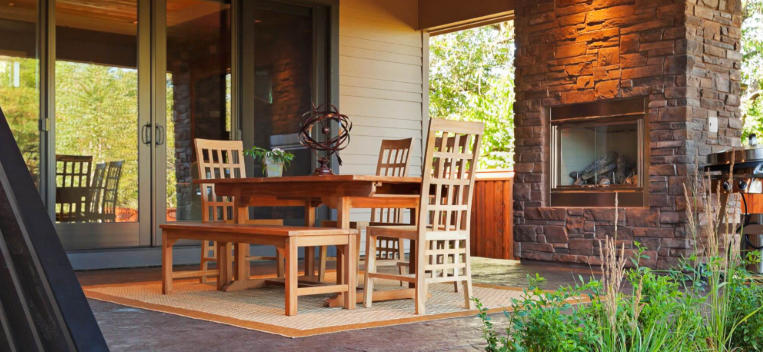Rustic Deck Furniture for Outdoor Living