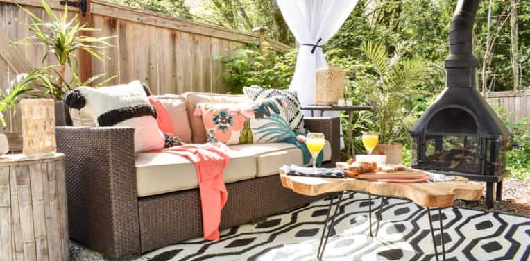 How to Add Tribal Patterns to Boho Outdoor Spaces