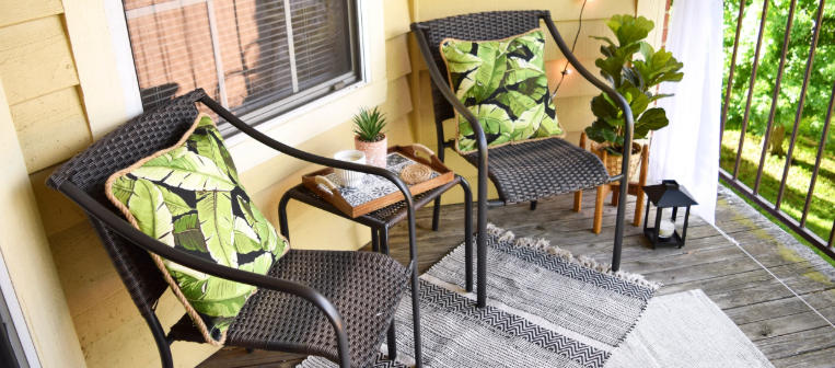 Using Rattan Furniture in Boho Outdoor Decor