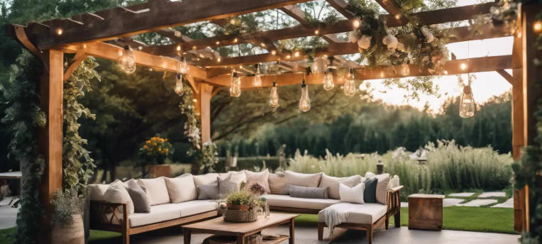 How to Style a Boho Desert-Inspired Outdoor Space