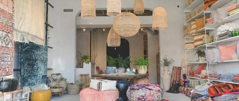 Boho Outdoor Decor with Moroccan Accents