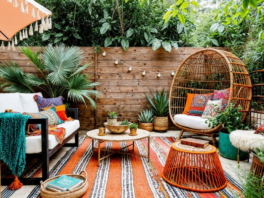 Creative DIY Ideas for Boho Outdoor Decor