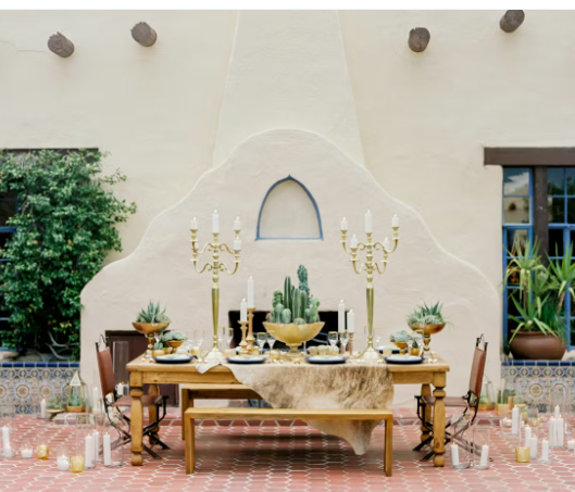 Boho Outdoor Decor with Cactus and Succulents