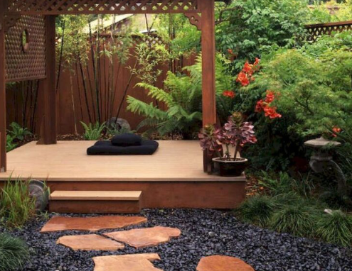 How to Create a Boho Outdoor Meditation Space
