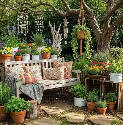 Rustic Spring Garden Ideas for Natural Outdoor Spaces