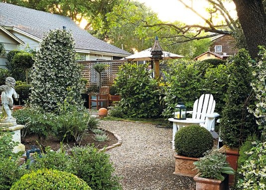 Spring Garden Ideas with Cozy Garden Seating Areas