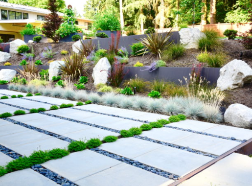 Spring Garden Ideas with Stylish Backyard Planting Designs