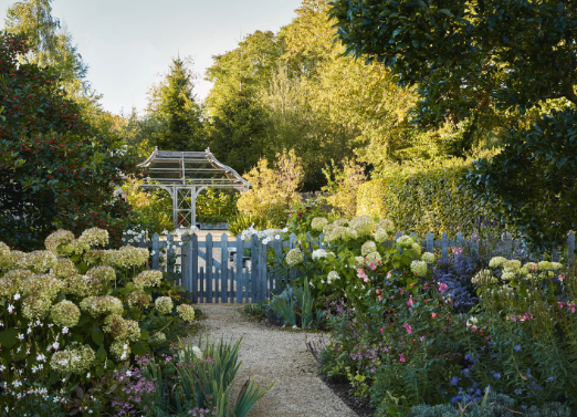 Spring Garden Ideas with Flower Filled Garden Paths