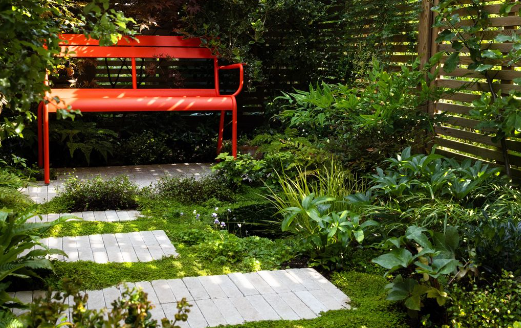 Spring Garden Ideas with Charming Garden Corner Designs