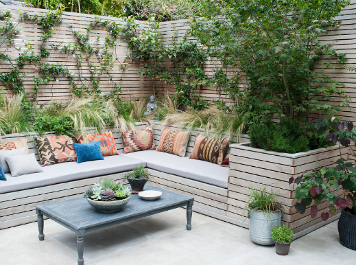 Spring Garden Ideas for Outdoor Seating Areas