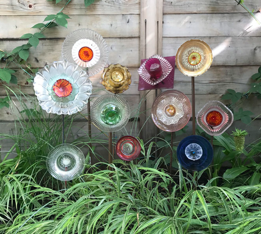 Antique Store Finds for Patio Decorating