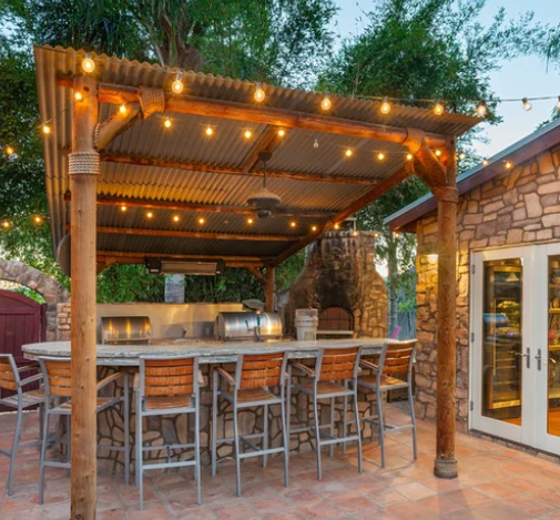 Vintage Tropical Patio Decor Ideas